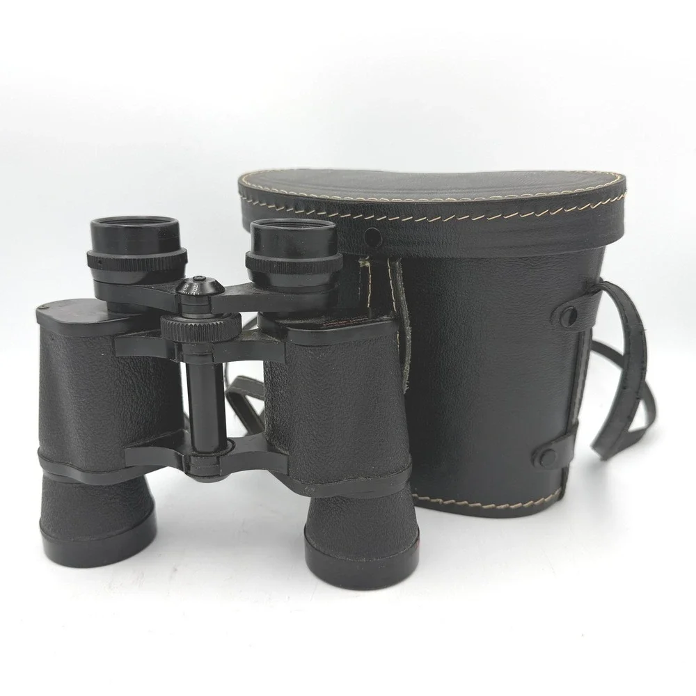 Vintage‎ Korvettes Binoculars 7x35 Coated Optics with Case Hunting Birding